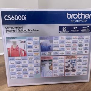 Brother CS6000i New In Box